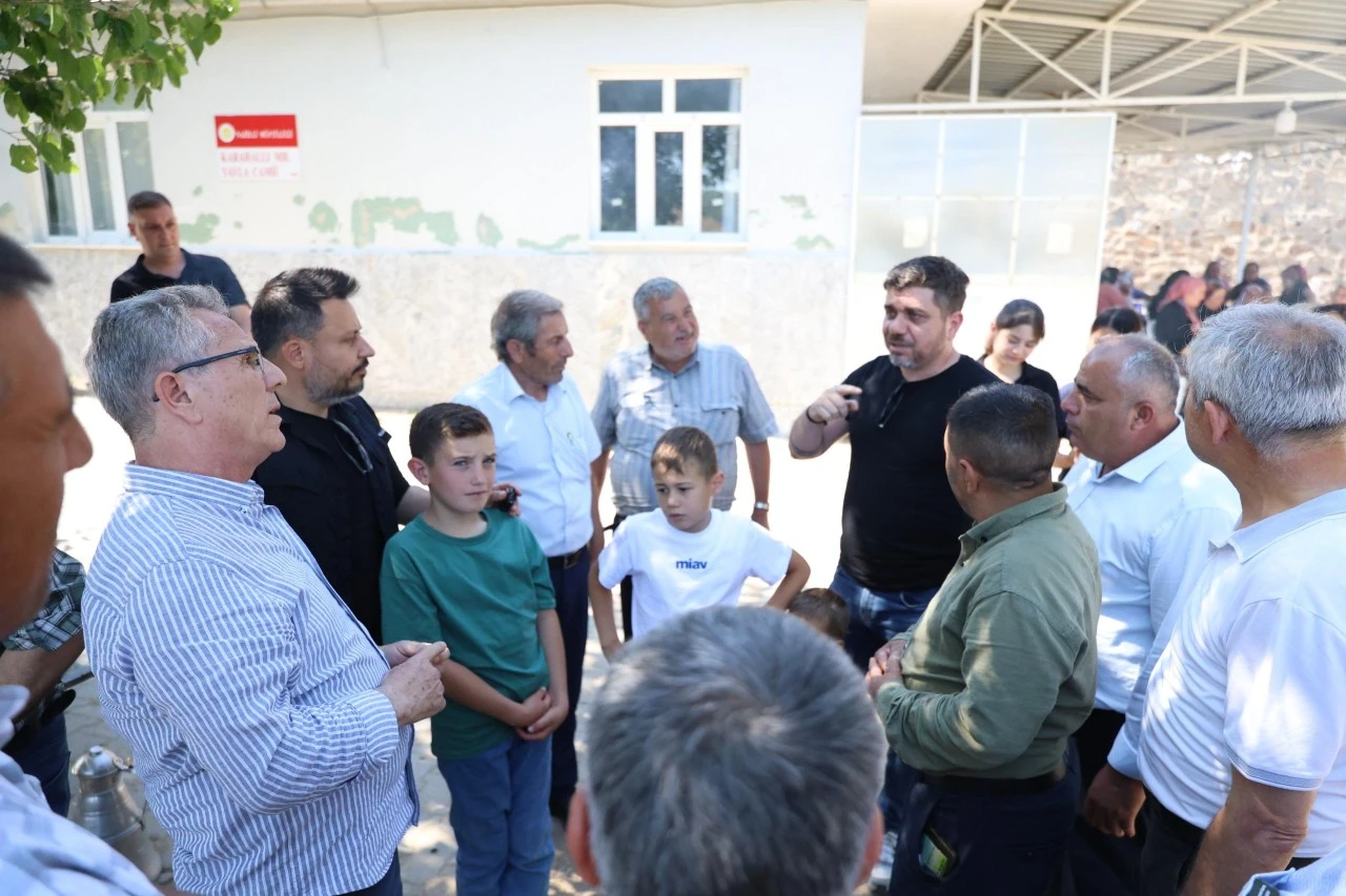NAZİLLİ BELEDİYE BAŞKANI KIRSALDA GÖNÜLLERE DOKUNUYOR