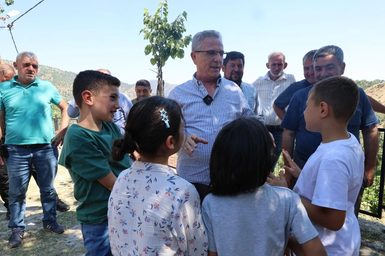 NAZİLLİ BELEDİYE BAŞKANI KIRSALDA GÖNÜLLERE DOKUNUYOR