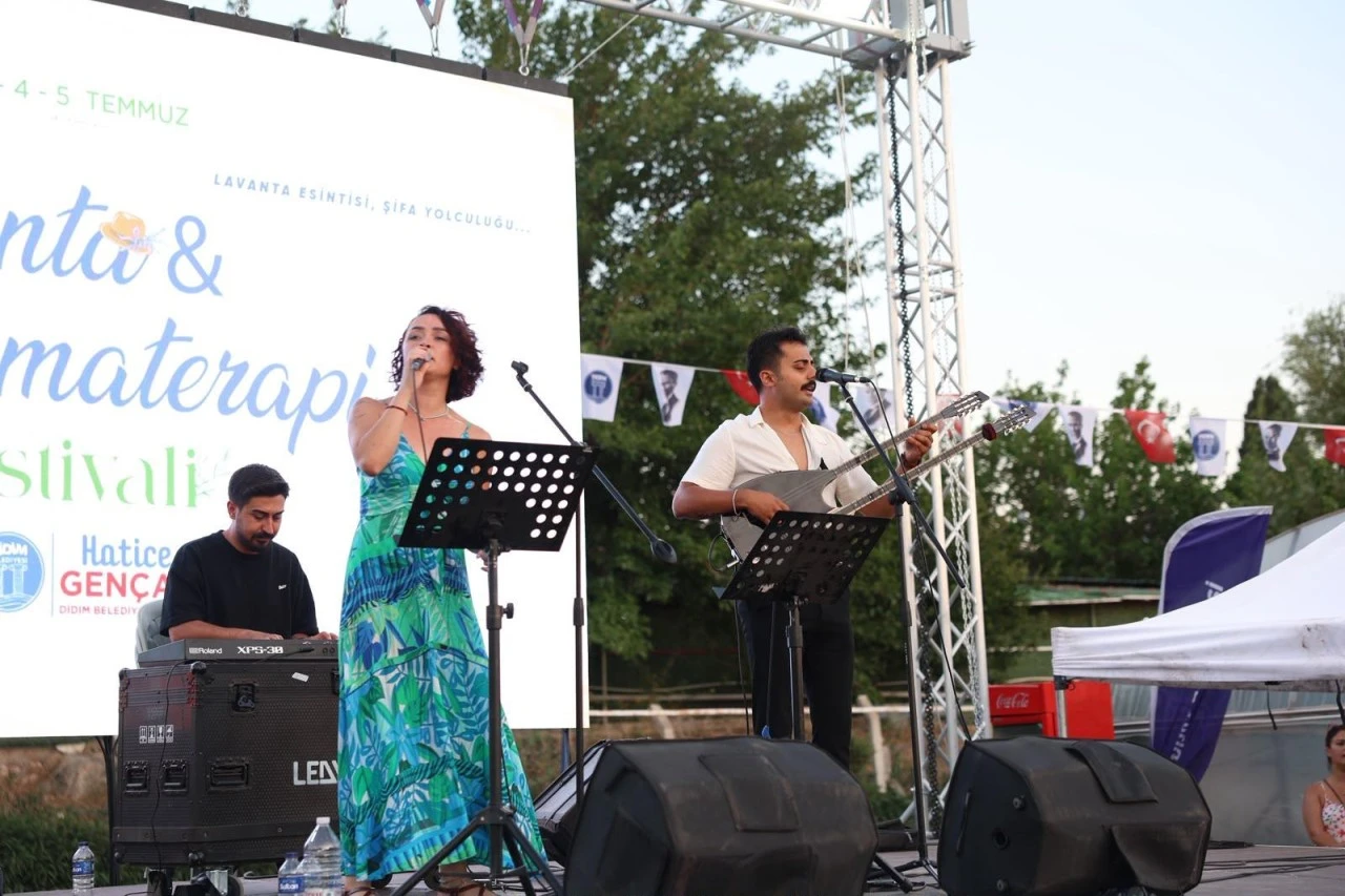 DİDİM’DE LAVANTA & AROMATERAPİ FESTİVALİ MUHTEŞEM BİR FİNALLE SONA ERDİ