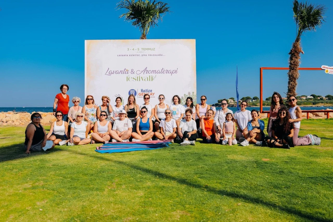 DİDİM’DE LAVANTA & AROMATERAPİ FESTİVALİ MUHTEŞEM BİR FİNALLE SONA ERDİ