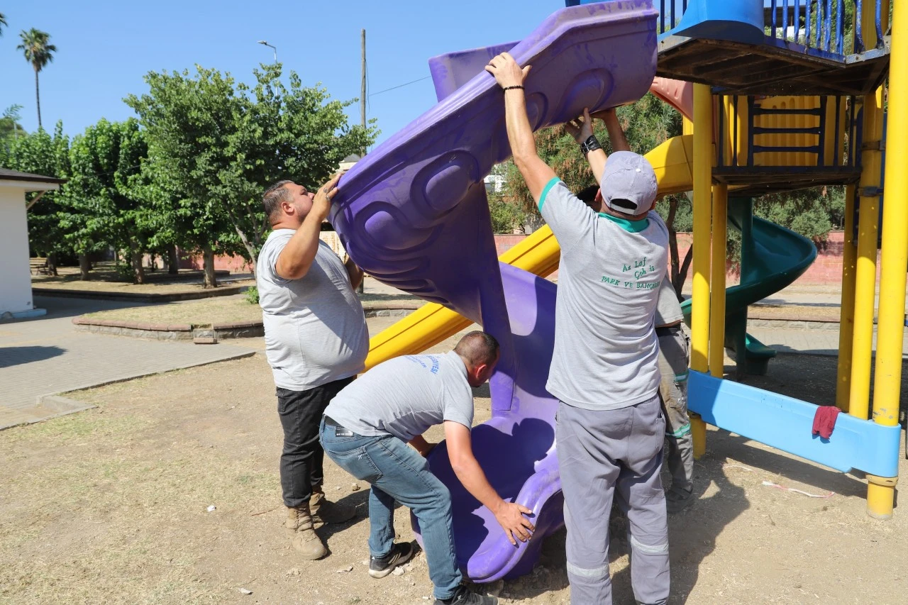 BAŞKAN TETİK TALİMAT VERDİ: ÇOCUK OYUN PARKLARINDA BÜYÜK DÖNÜŞÜM