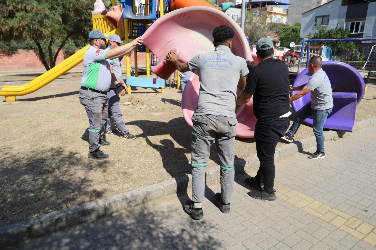 BAŞKAN TETİK TALİMAT VERDİ: ÇOCUK OYUN PARKLARINDA BÜYÜK DÖNÜŞÜM
