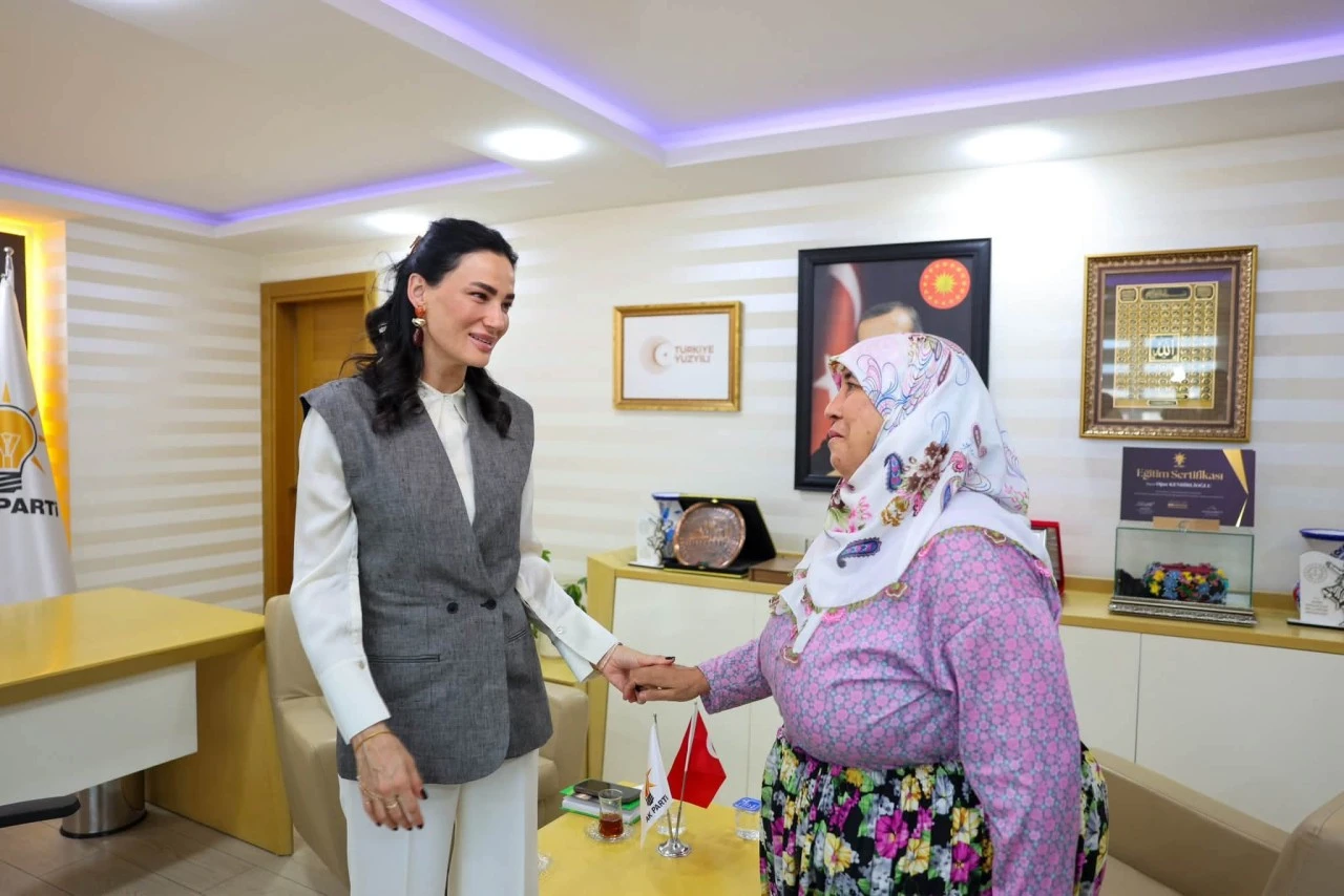 AK PARTİLİ SARIBAŞ EFELER'DE VATANDAŞLARLA BULUŞTU AYDIN'DA 