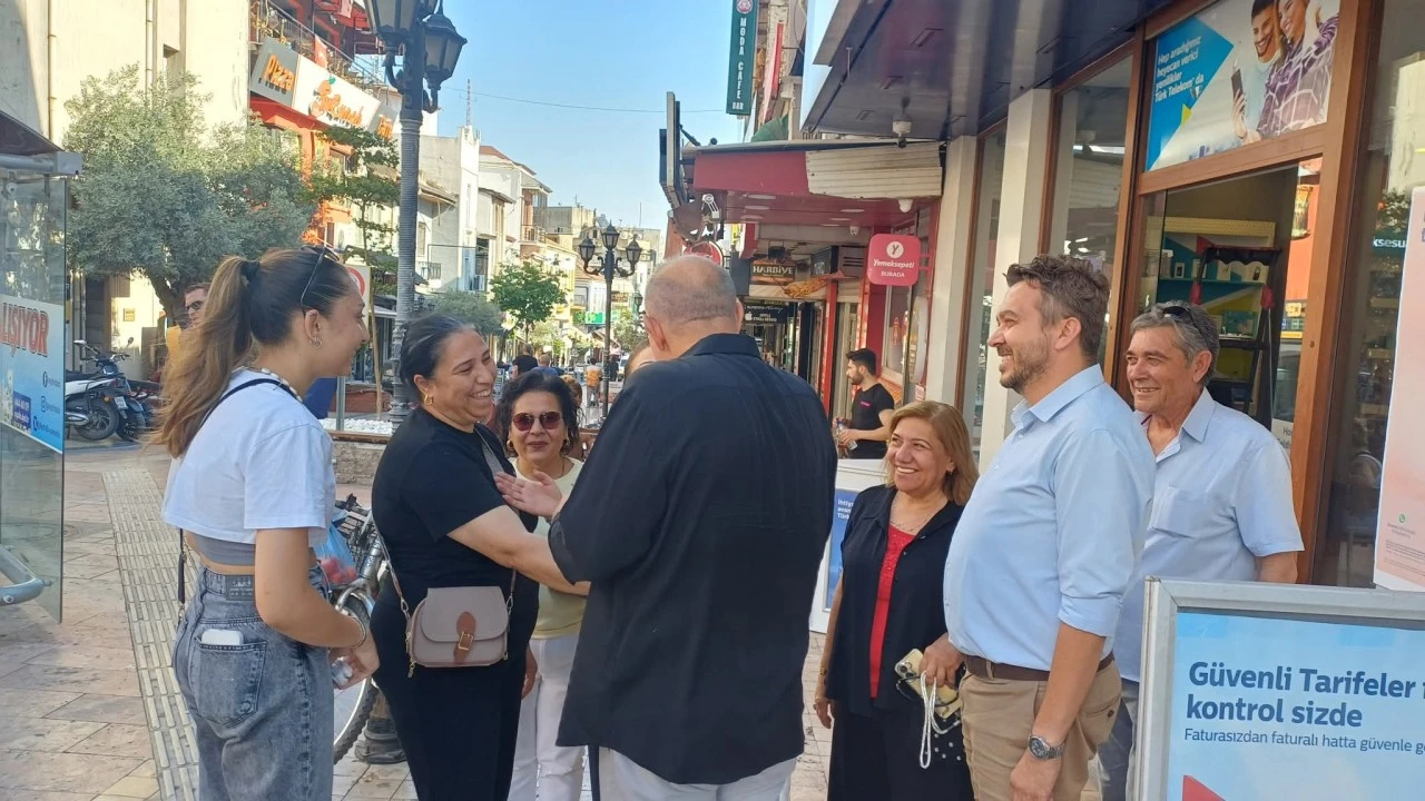 İ PARTİ AYDIN'DAN ÇARŞI ÇIKARMASI:
