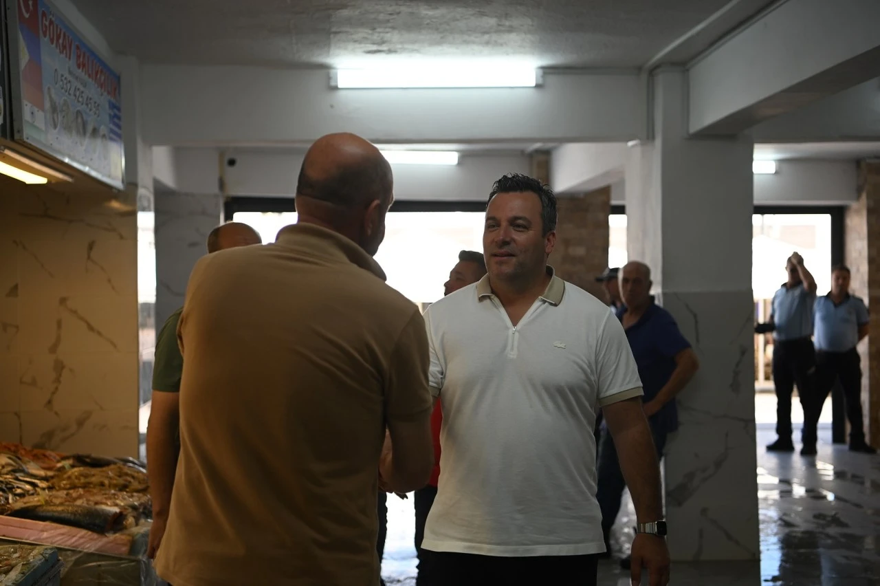 BAŞKAN VEKİLİ TAHSİN DEMİRTAŞ’TAN KENT MERKEZİNDE İNCELEME VE ESNAF ZİYARETİ