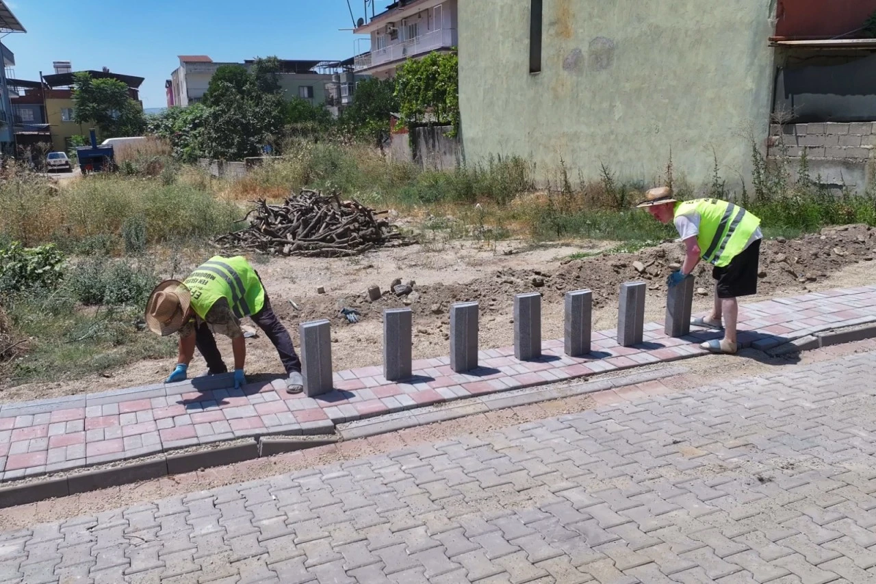 10 BİN METREKARELİK YOL PARKE TAŞIYLA DÖŞENECEK