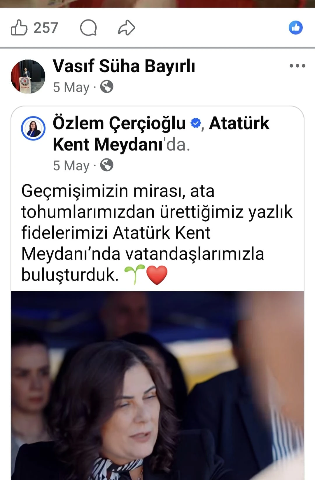 CHP'li olduğunu iddia eden Süha Bayırlı'nın, Ak Parili Başkan hayranlığı dikkat çekti