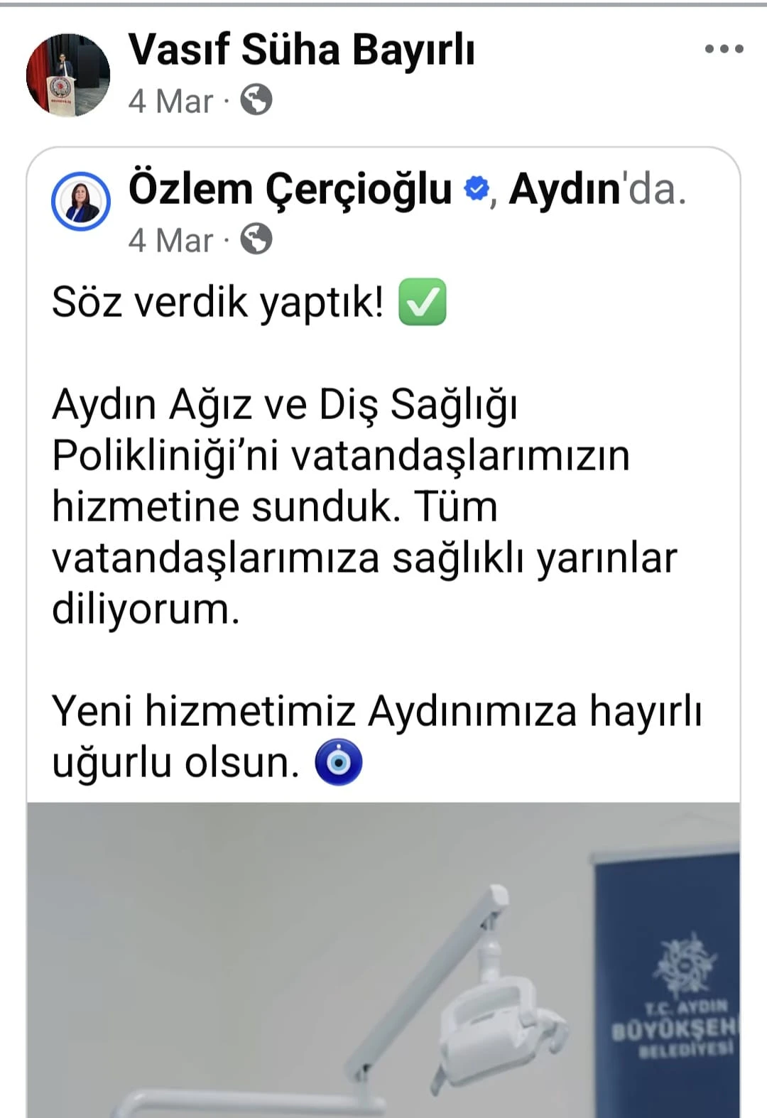 CHP'li olduğunu iddia eden Süha Bayırlı'nın, Ak Parili Başkan hayranlığı dikkat çekti