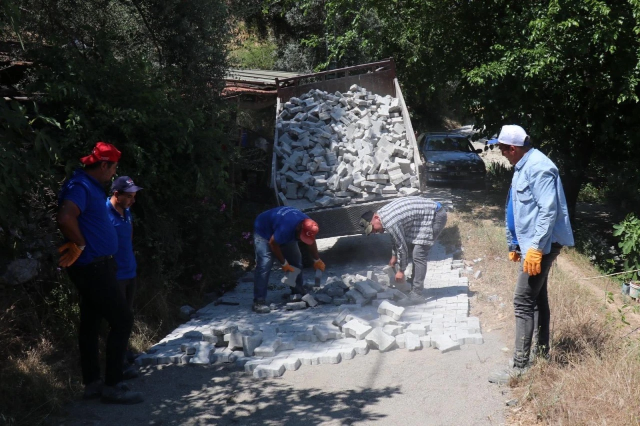 Güvenir Mahallesi’nde Parke Taşı Çalışmaları Tamamlandı
