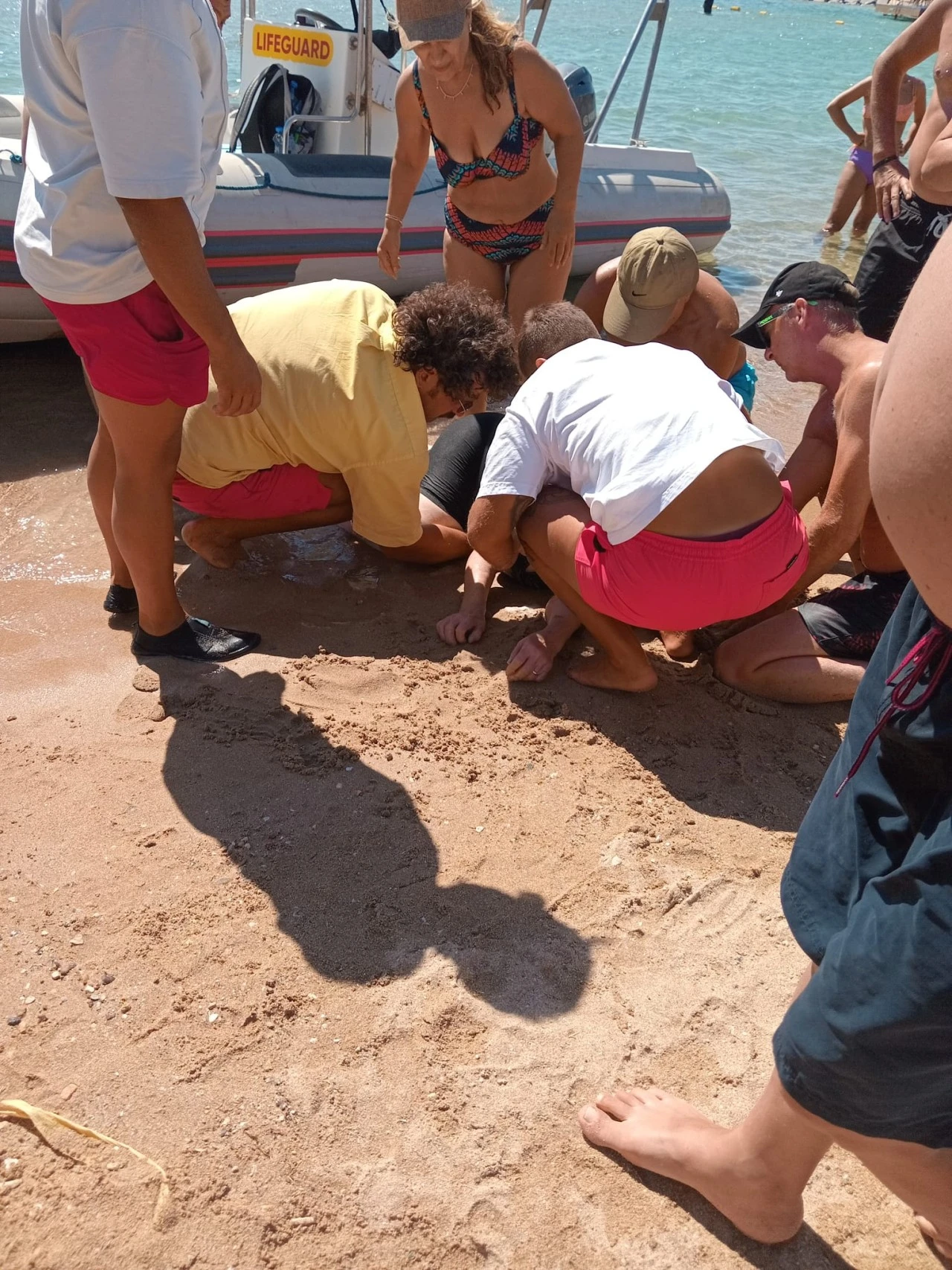 Didim 3. Koy'da boğulma tehlikesi! Yaşlı kadın son anda kurtarıldı
