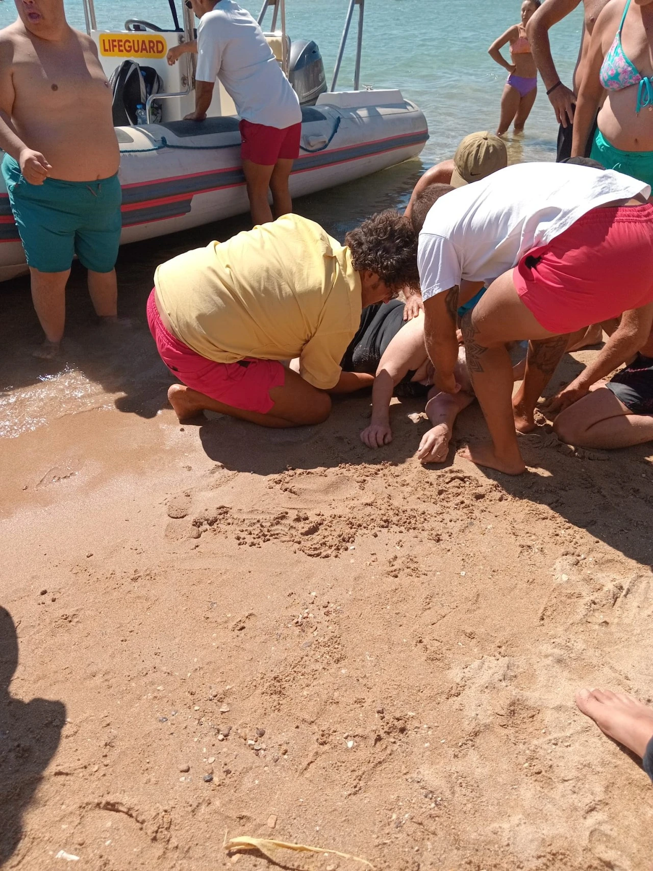 Didim 3. Koy'da boğulma tehlikesi! Yaşlı kadın son anda kurtarıldı