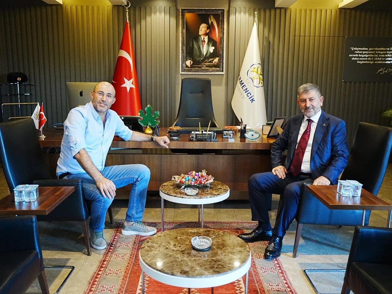 Ahlatcı Holding ve Enerya’dan Başkan Zencirci'ye Ziyaret