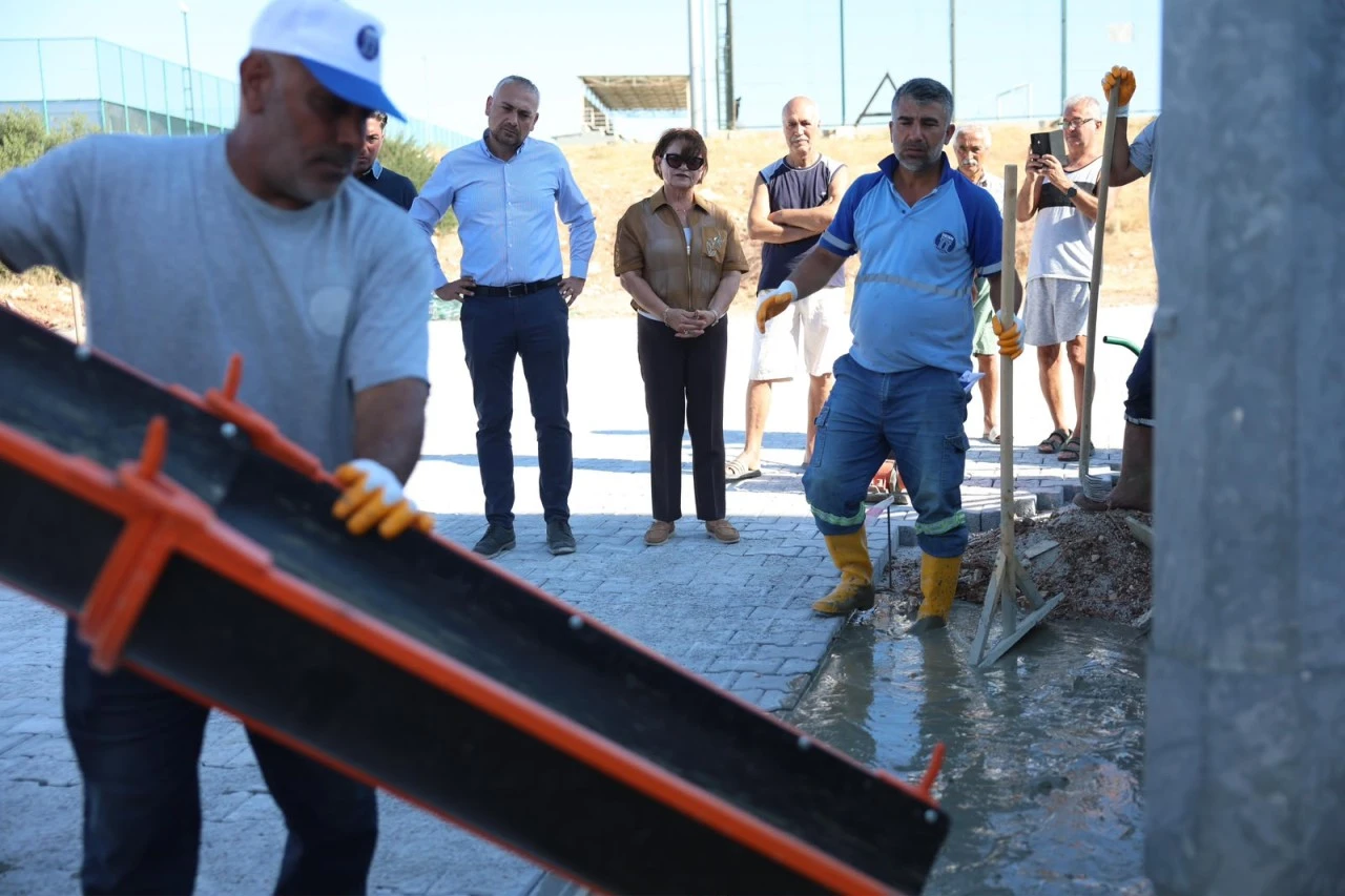 DİDİM BELEDİYESİ'NİN YENİ BETON MİKSERİ GÖREV BAŞINDA