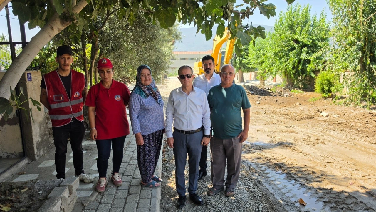 KUYUCAK’TA FATİH MAHALLESİ’NDE ÜSTYAPI ÇALIŞMALARI BAŞLADI
