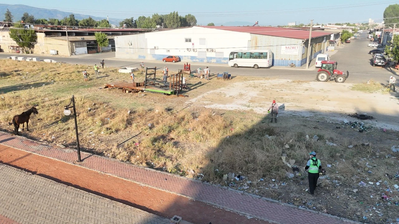 Nazilli Belediyesi’nden sanayi bölgesinde topyekûn temizlik seferberliği