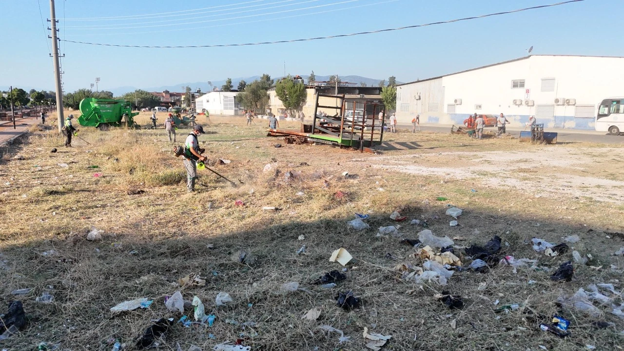 Nazilli Belediyesi’nden sanayi bölgesinde topyekûn temizlik seferberliği