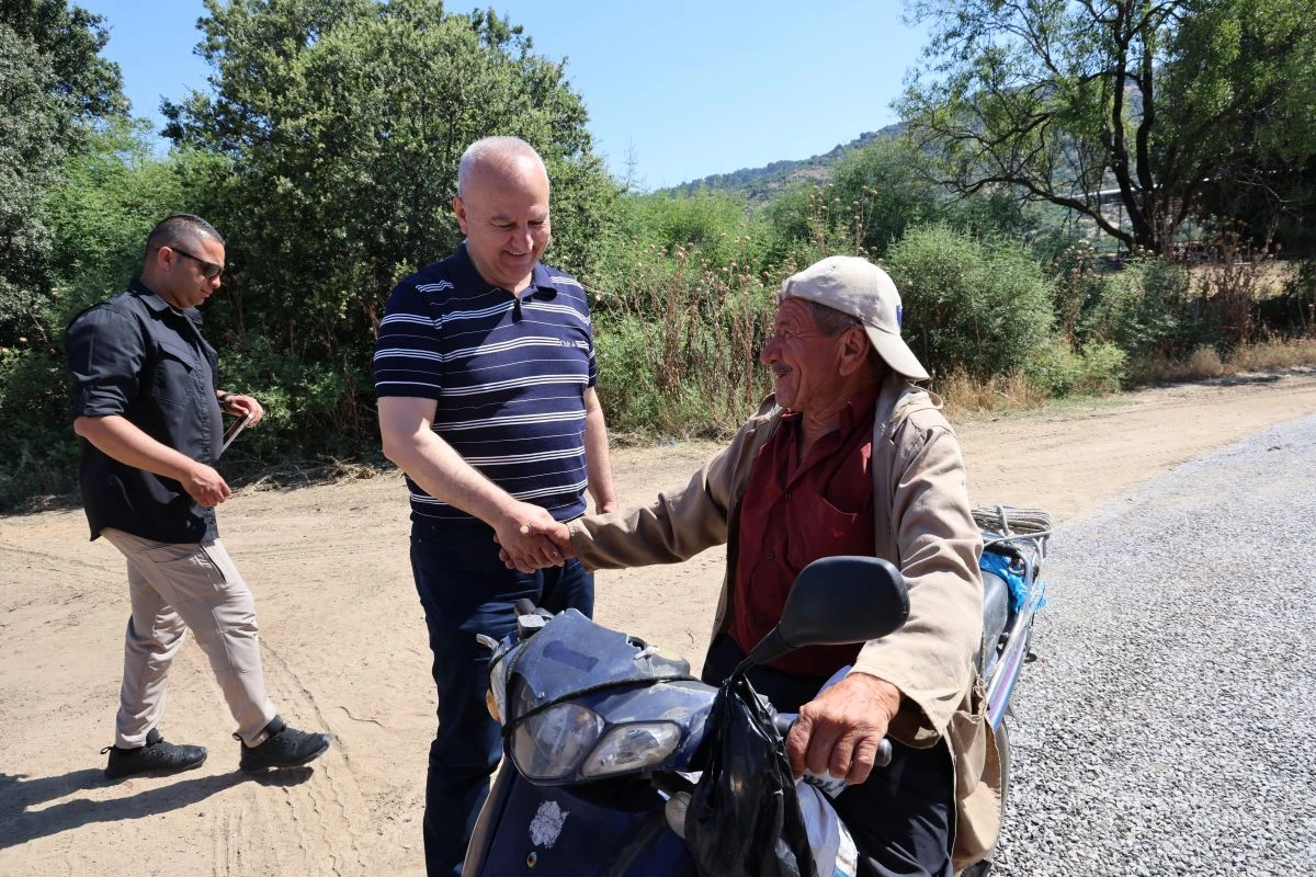 ÇİNE'DE HİZMETİN ODAĞINDA MEHMET KIVRAK VAR