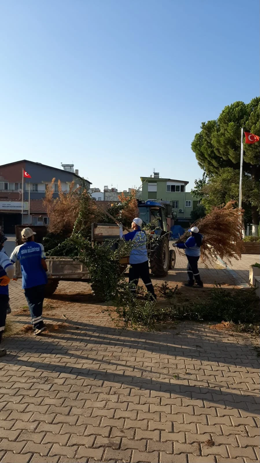 Didim Belediyesi kent genelinde çevre bakım çalışmalarını sürdürüyor