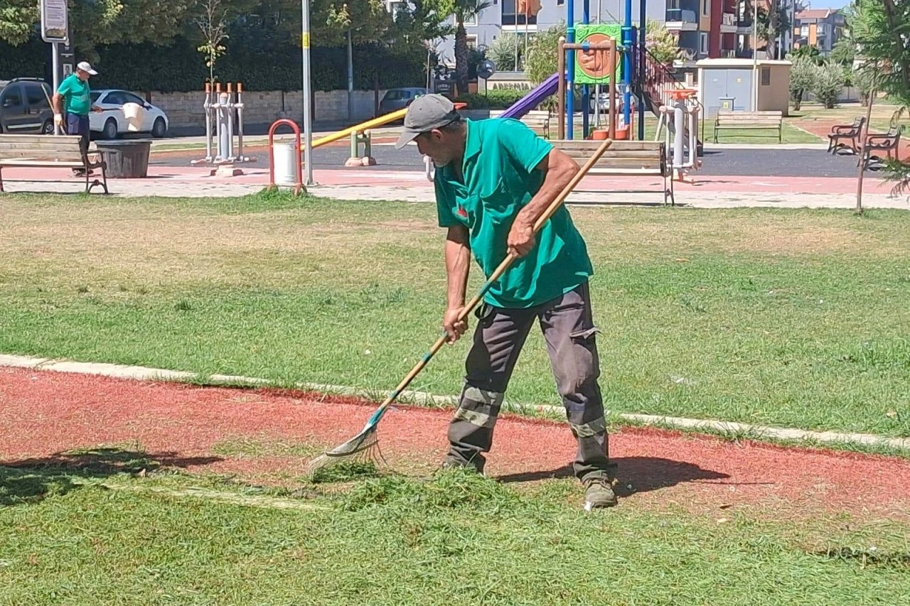 Efeler Belediyesi'nden Mimar Sinan parklarına kapsamlı bakım
