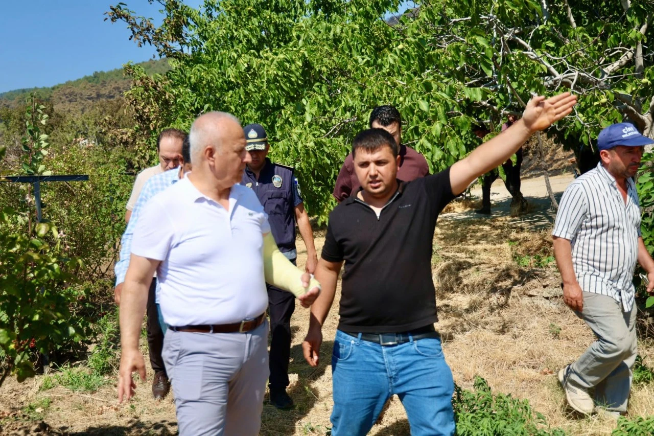 Başkan Mehmet Kıvrak Yangın Bölgesinde: “Hemşehrilerimizi Asla Yalnız Bırakmayacağız”