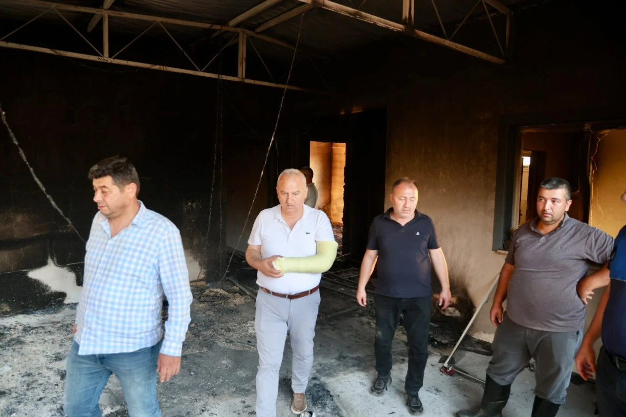 Başkan Mehmet Kıvrak Yangın Bölgesinde: “Hemşehrilerimizi Asla Yalnız Bırakmayacağız”