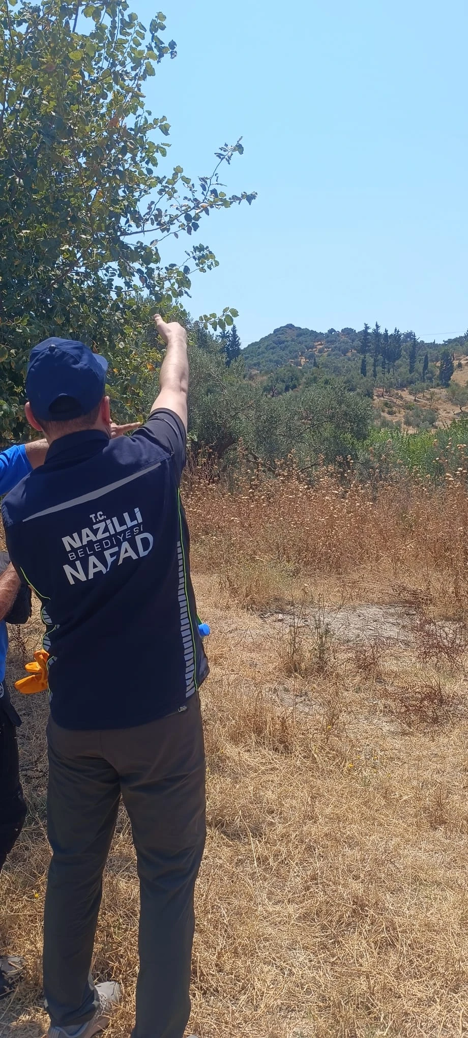 Nafad ekibi Söke'deki arama çalışmalarına destek veriyor