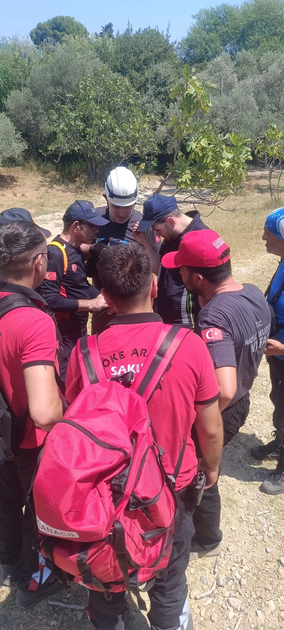 Nafad ekibi Söke'deki arama çalışmalarına destek veriyor