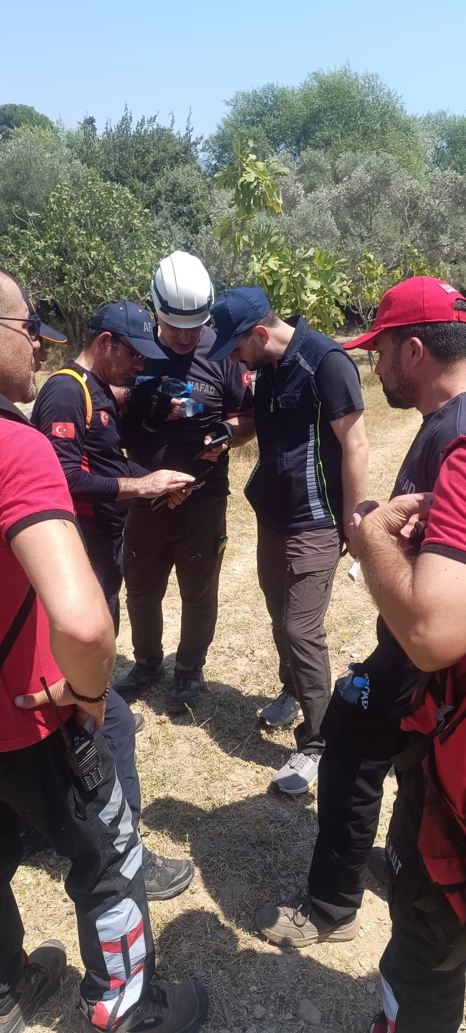 Nafad ekibi Söke'deki arama çalışmalarına destek veriyor