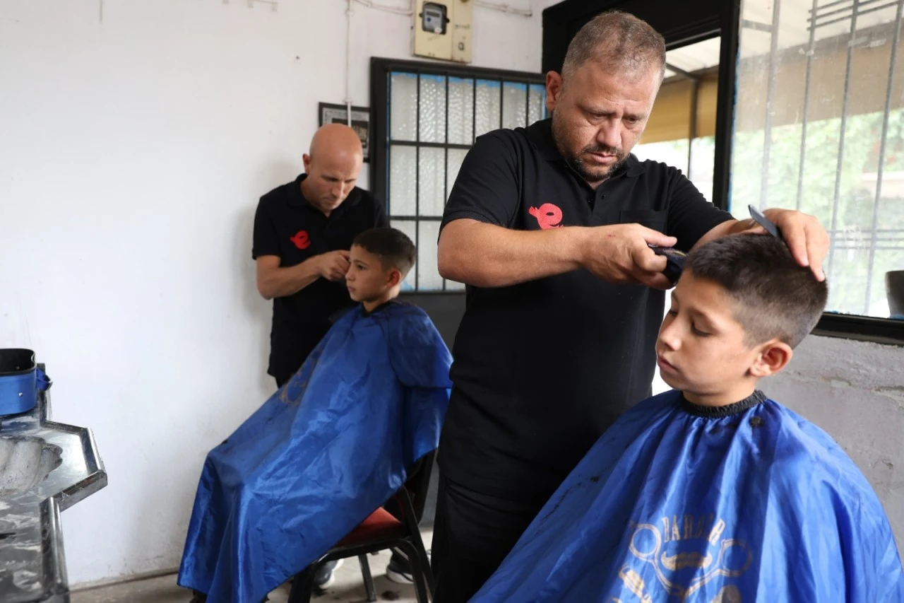 Efeler'den Kocagür'e dayanışma eli: Çocuklar için mobil bakım hizmeti