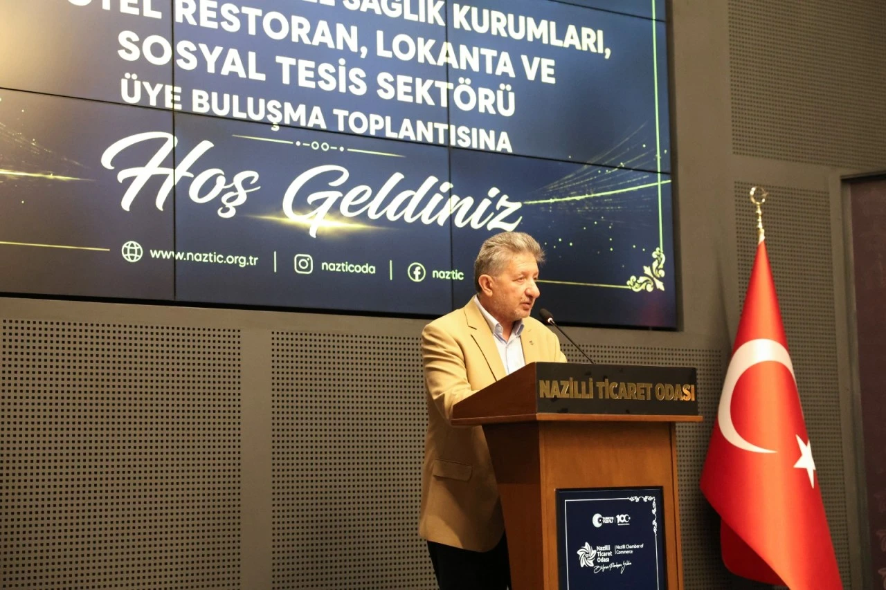 Nazilli Ticaret Odası hizmet sektörü temsilcileriyle buluştu