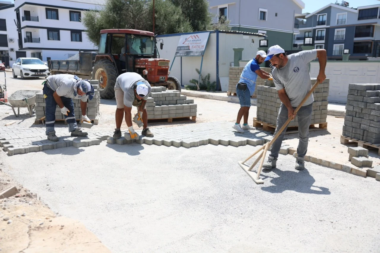 Didim Belediyesi’nden kent genelinde yol bakım ve onarım çalışması