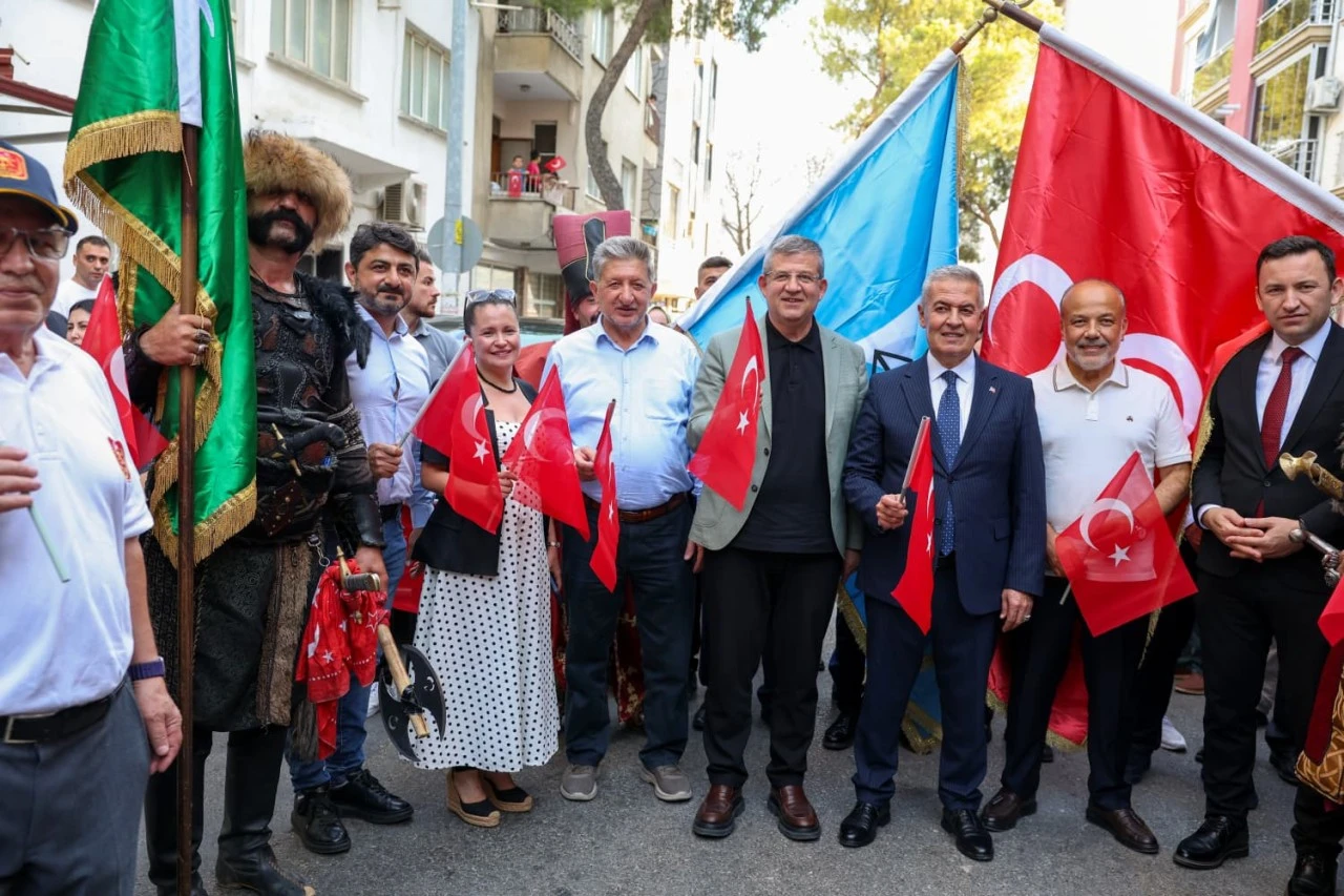 Nazilli’nin coğrafi işaretli lezzetleri Buharkent’te büyük ilgi gördü