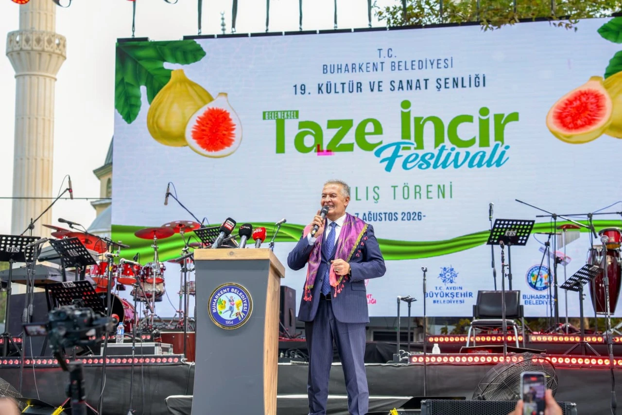 Nazilli’nin coğrafi işaretli lezzetleri Buharkent’te büyük ilgi gördü