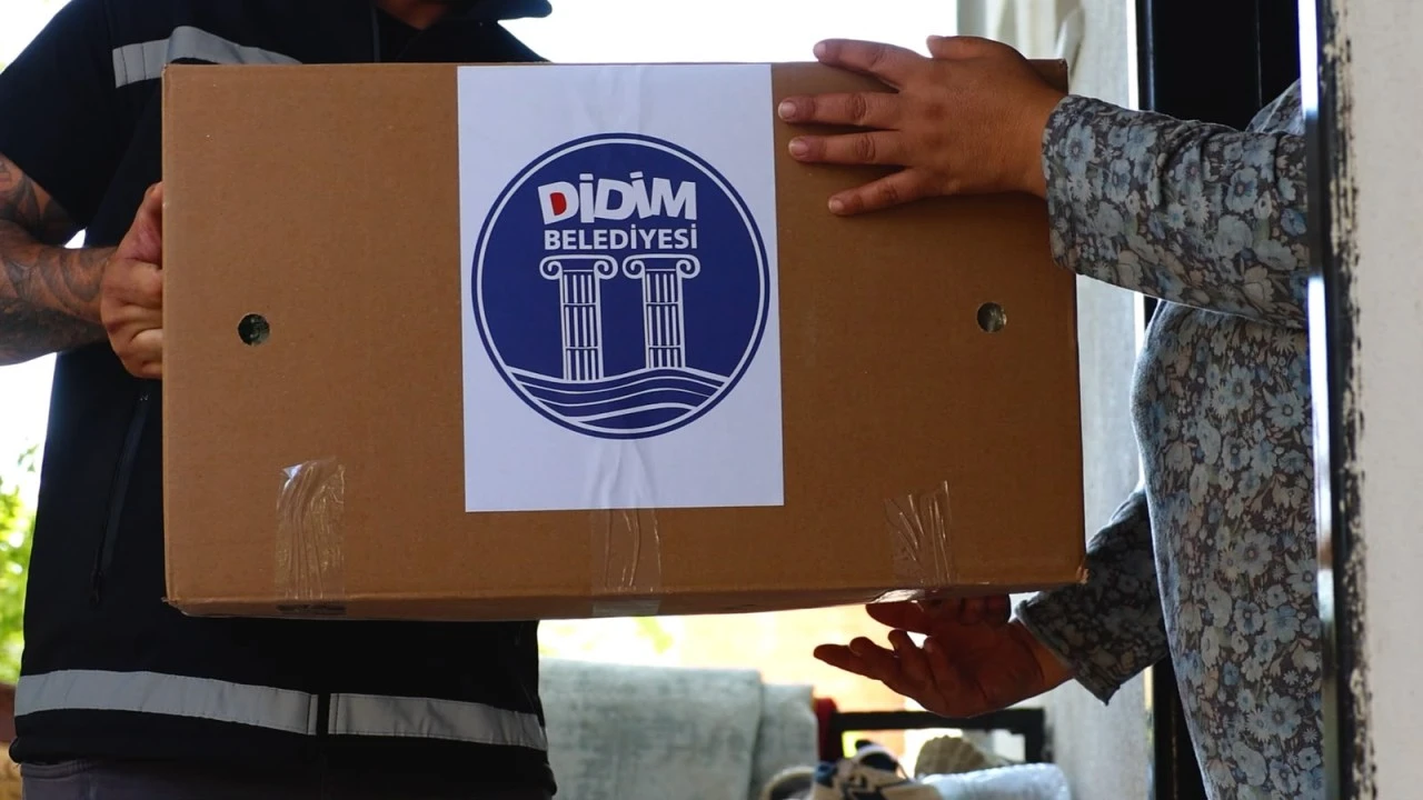 Didim Belediyesi dayanışmayı büyütüyor.