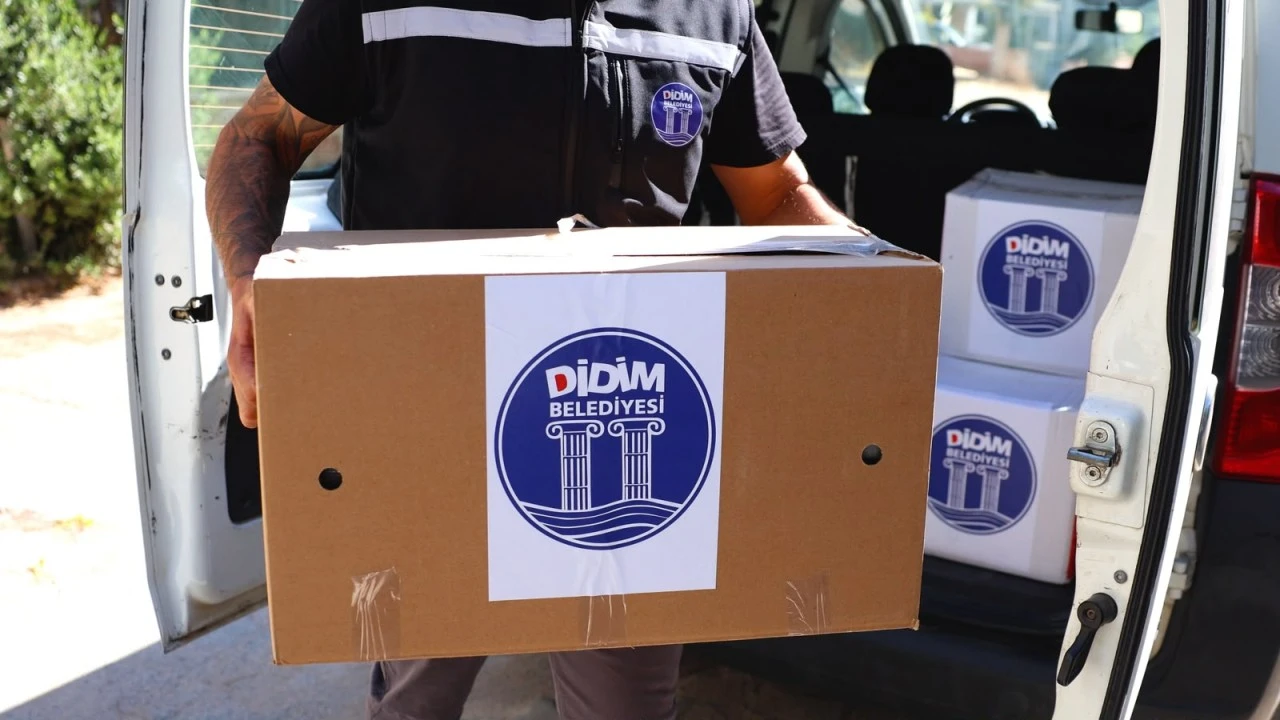 Didim Belediyesi dayanışmayı büyütüyor.