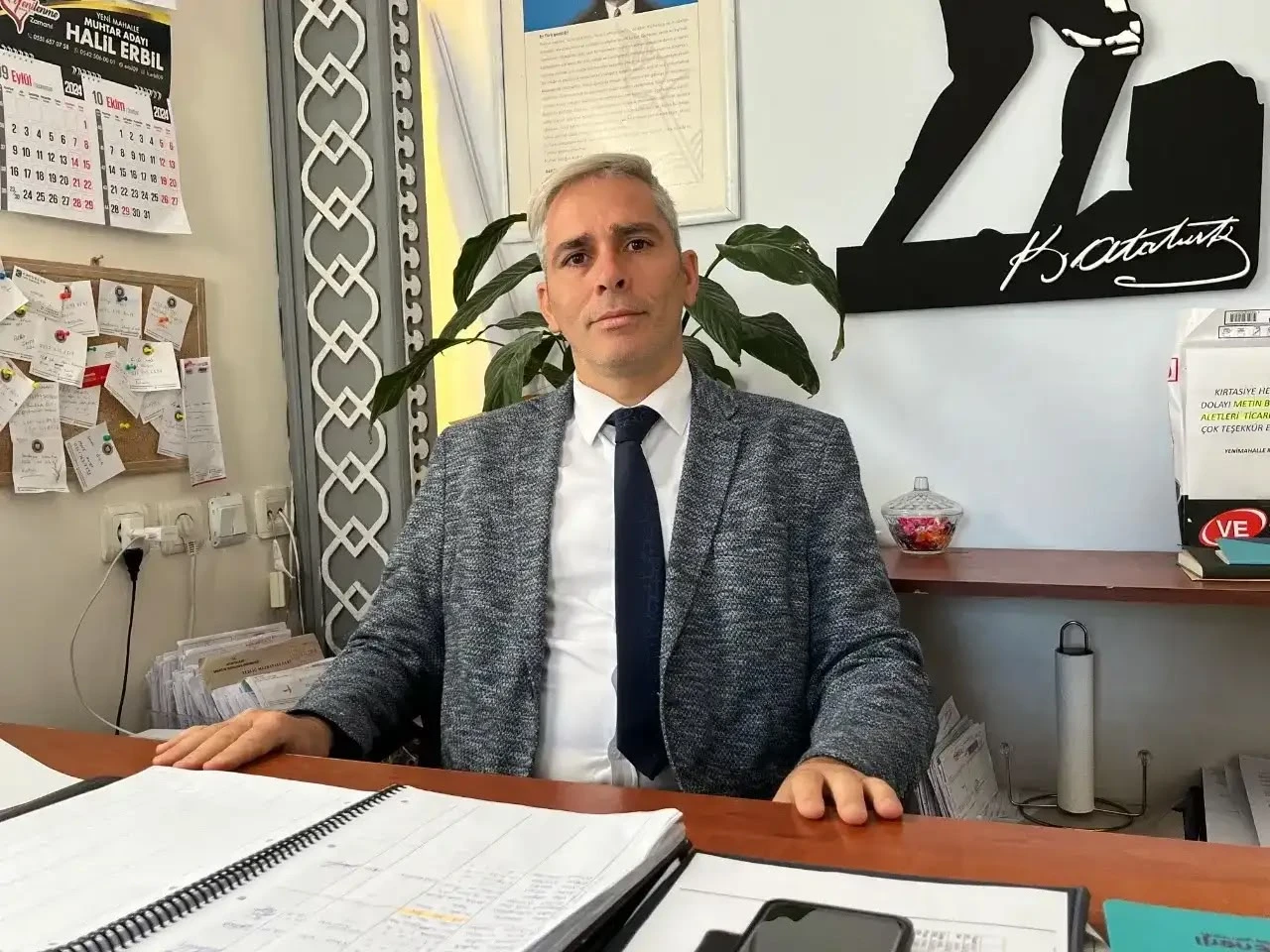 Muhtar Erbil’den Başkan Tetik’e hizmet teşekkürü “Yaparsa Ertuğrul Başkan yapar”