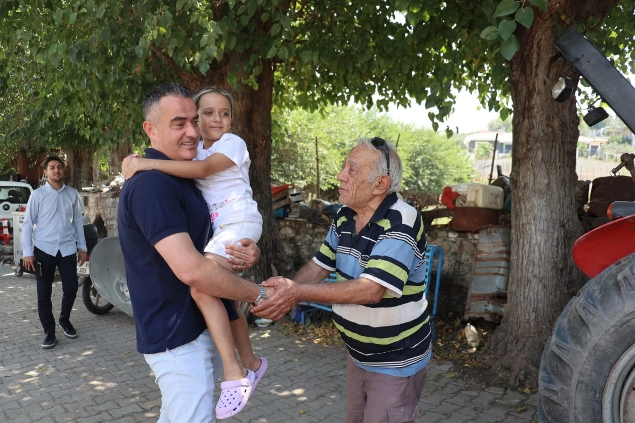 BAŞKAN ARICI, MİNİK HAZAL’IN GÖZYAŞLARINI DİNDİRDİ