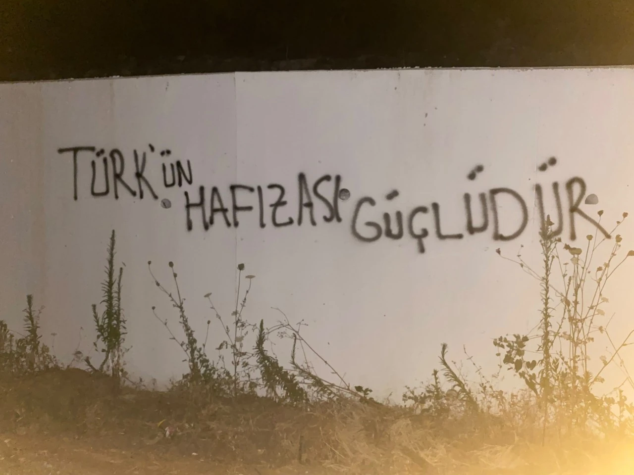 Bozdoğan’da “çerçeve yasa” tepkisi duvarlara taşındı