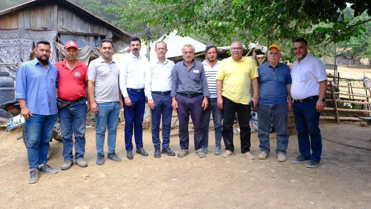 BAŞKAN DOĞANCA YANGIN BÖLGESİNDE: SOĞUTMA ÇALIŞMALARI SÜRÜYOR