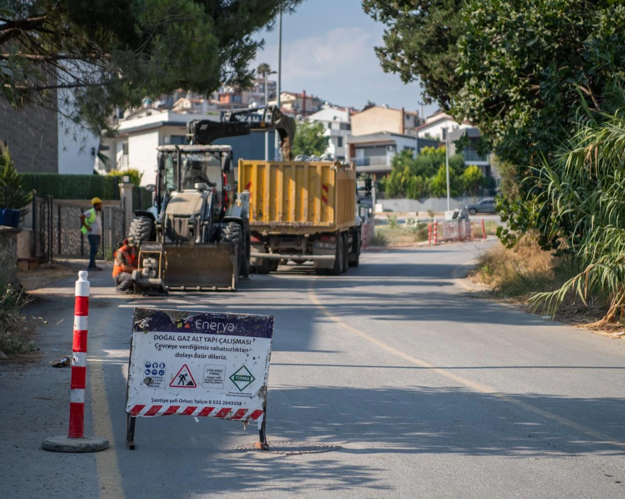 Karaova Mahallesi'nde Doğalgaz İçin Çalışmalara Başlandı