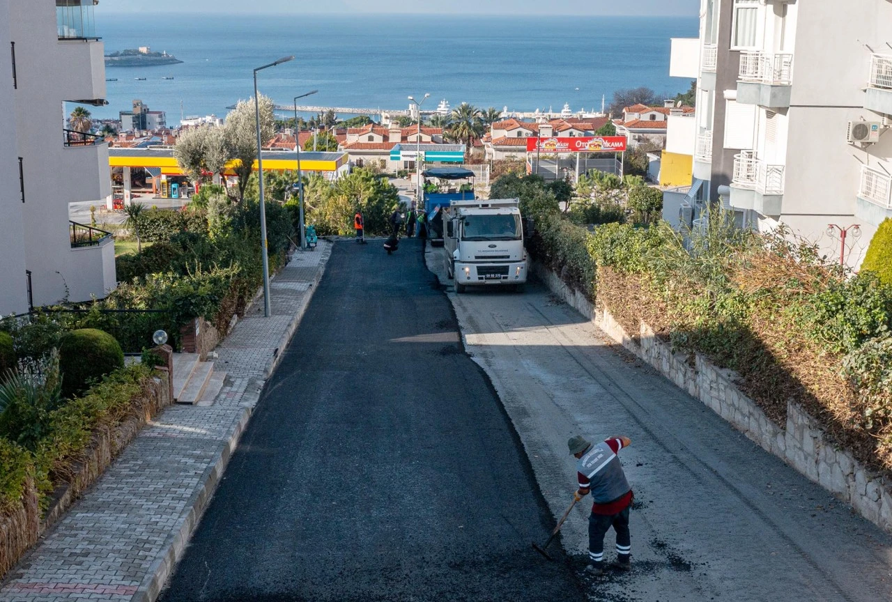 BAYRAKLIDEDE MAHALLESİ’NDE KUŞADASI BELEDİYESİ YATIRIMLARIYLA PLANLI DÖNÜŞÜM
