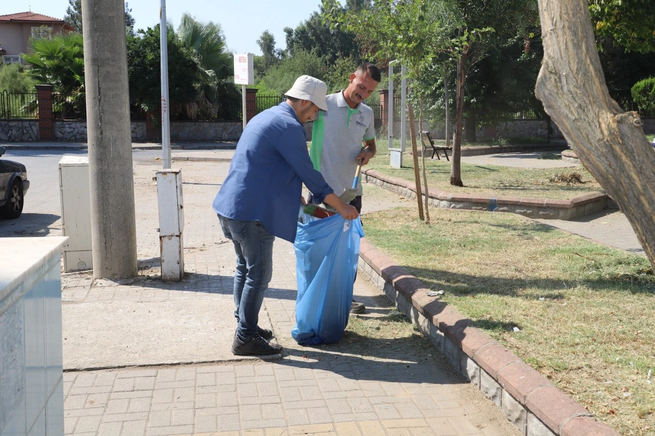Park ve Sokaklarda Kapsamlı Bakım Seferberliği