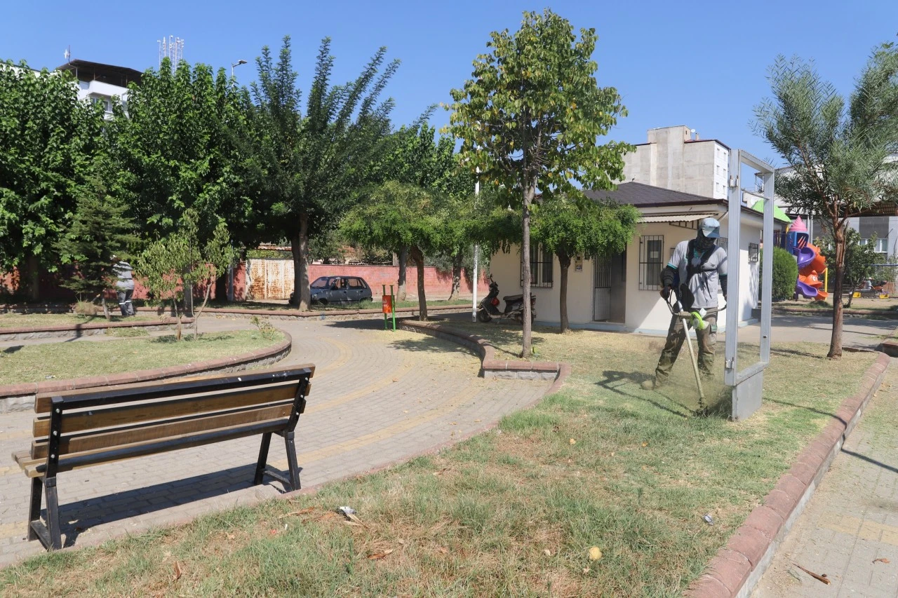 Park ve Sokaklarda Kapsamlı Bakım Seferberliği