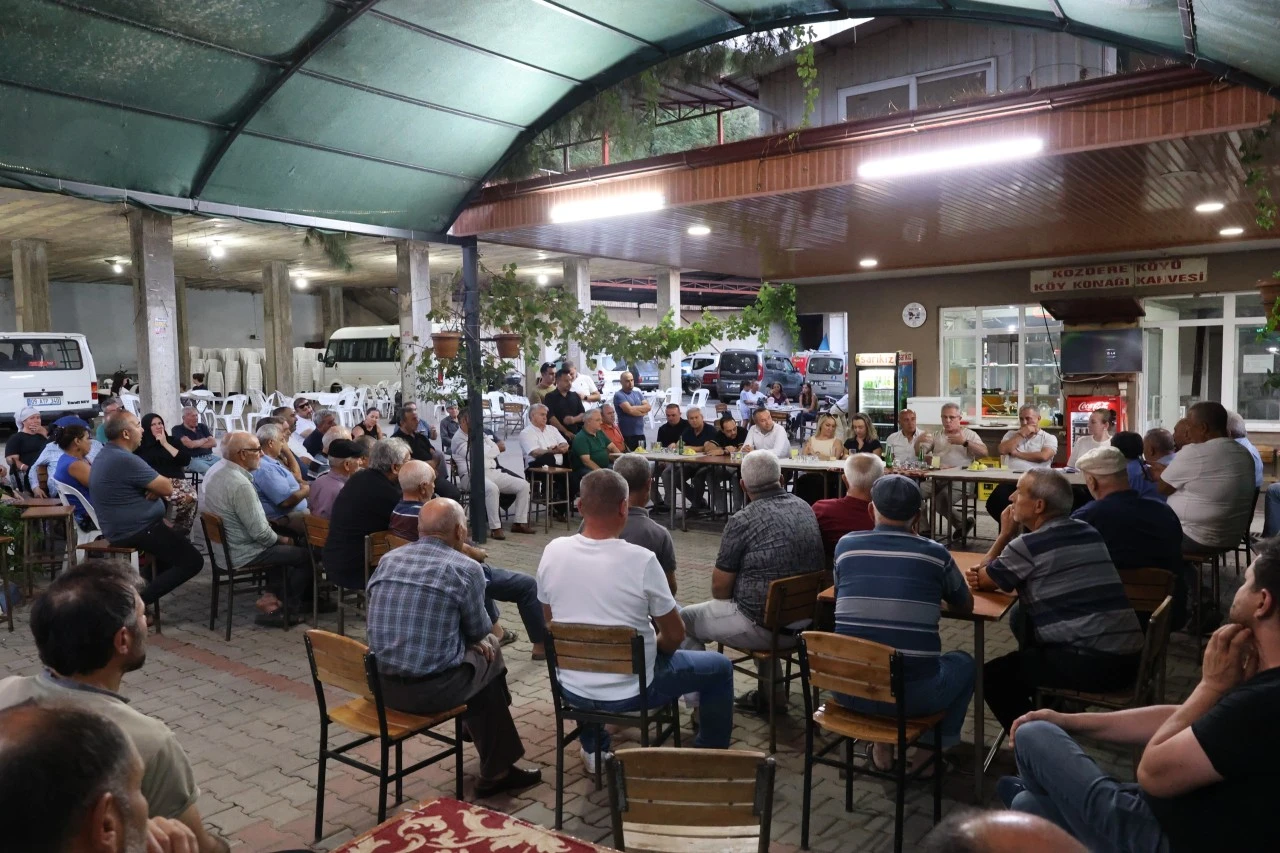 Başkan Tetik Kozdere’de Gönül Sofrasına Konuk Oldu