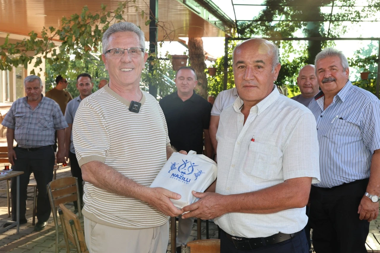 Başkan Tetik Kozdere’de Gönül Sofrasına Konuk Oldu