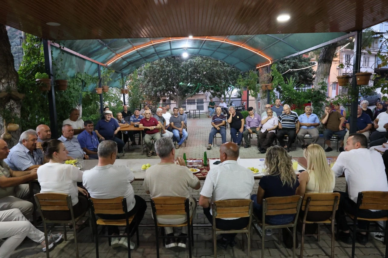 Başkan Tetik Kozdere’de Gönül Sofrasına Konuk Oldu