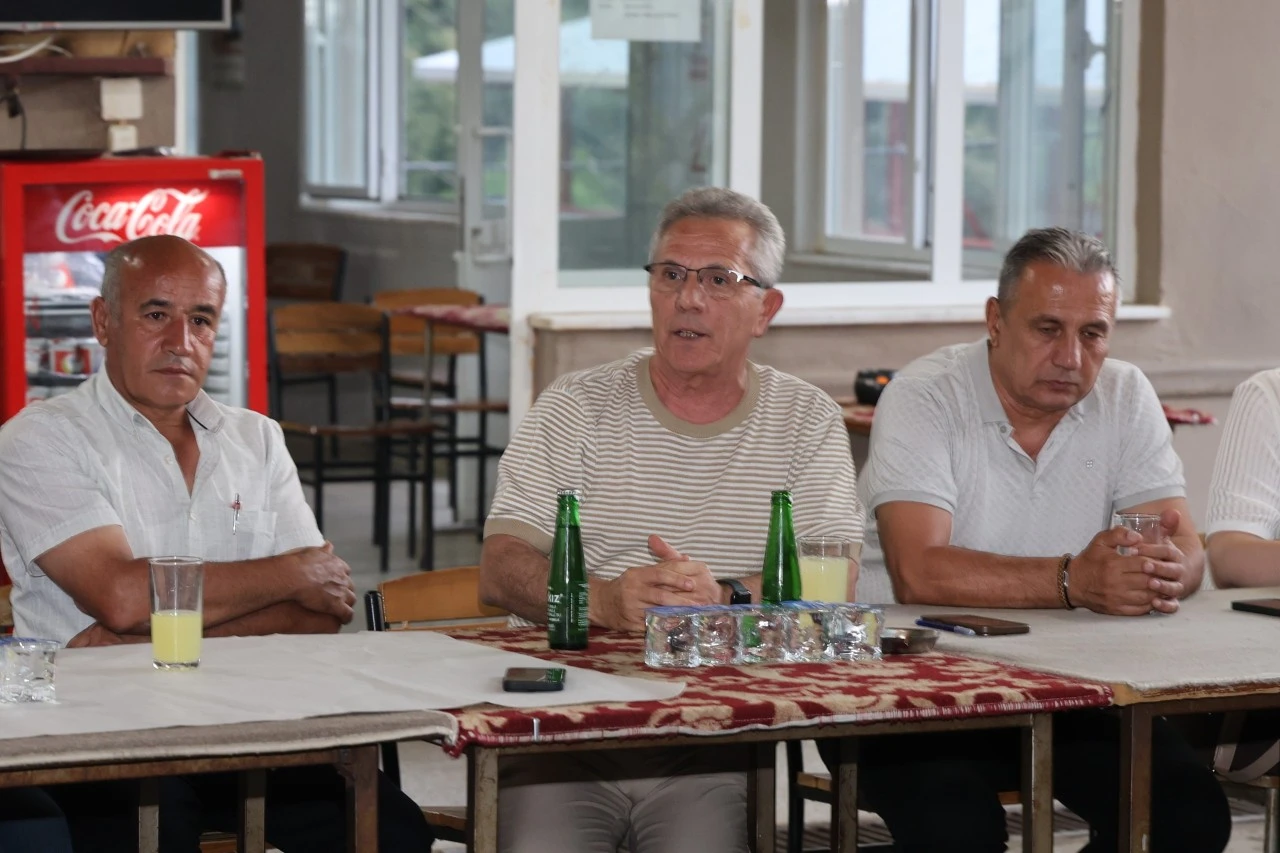 Başkan Tetik Kozdere’de Gönül Sofrasına Konuk Oldu