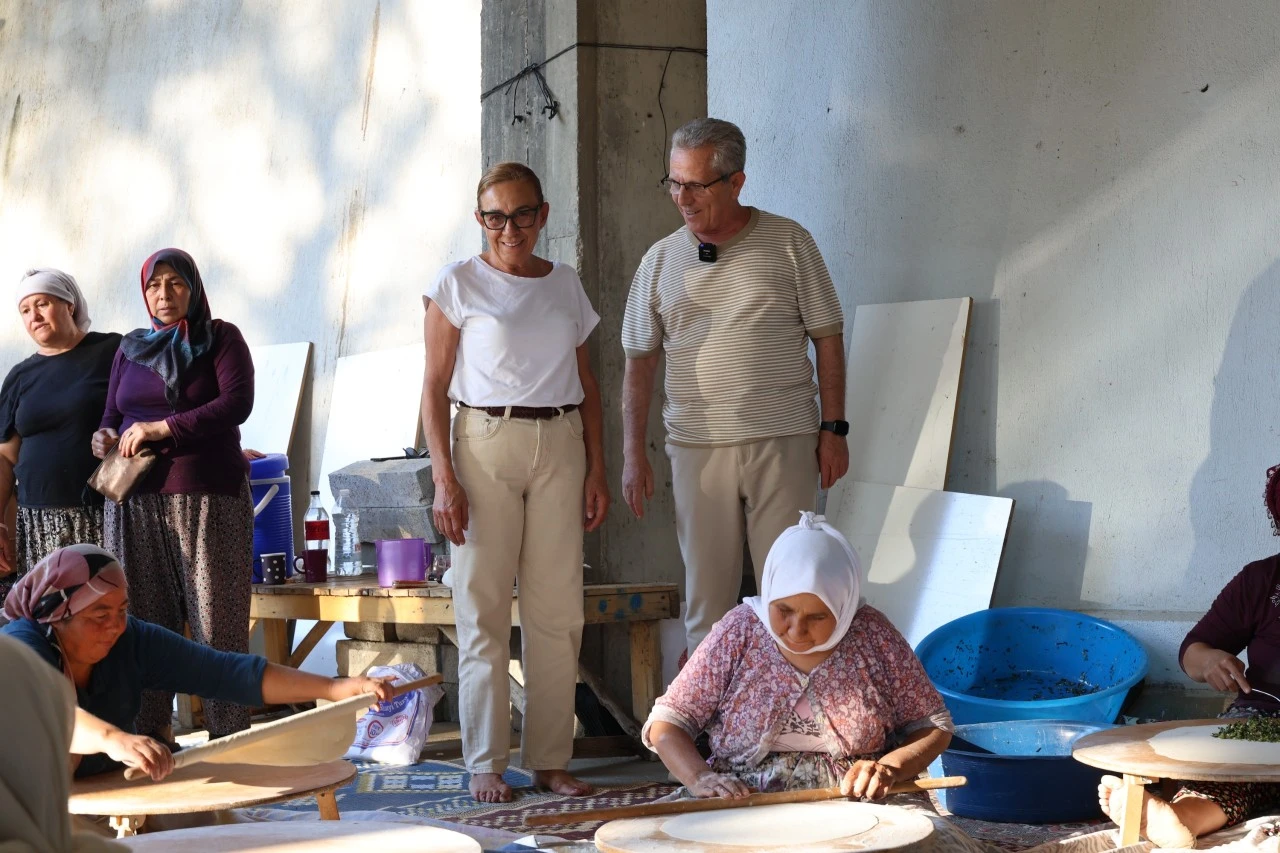 Başkan Tetik Kozdere’de Gönül Sofrasına Konuk Oldu