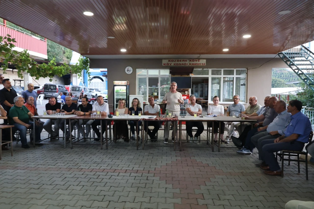 Başkan Tetik Kozdere’de Gönül Sofrasına Konuk Oldu