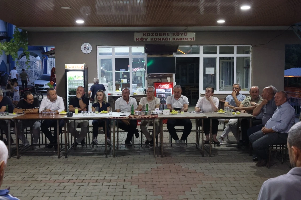 Başkan Tetik Kozdere’de Gönül Sofrasına Konuk Oldu
